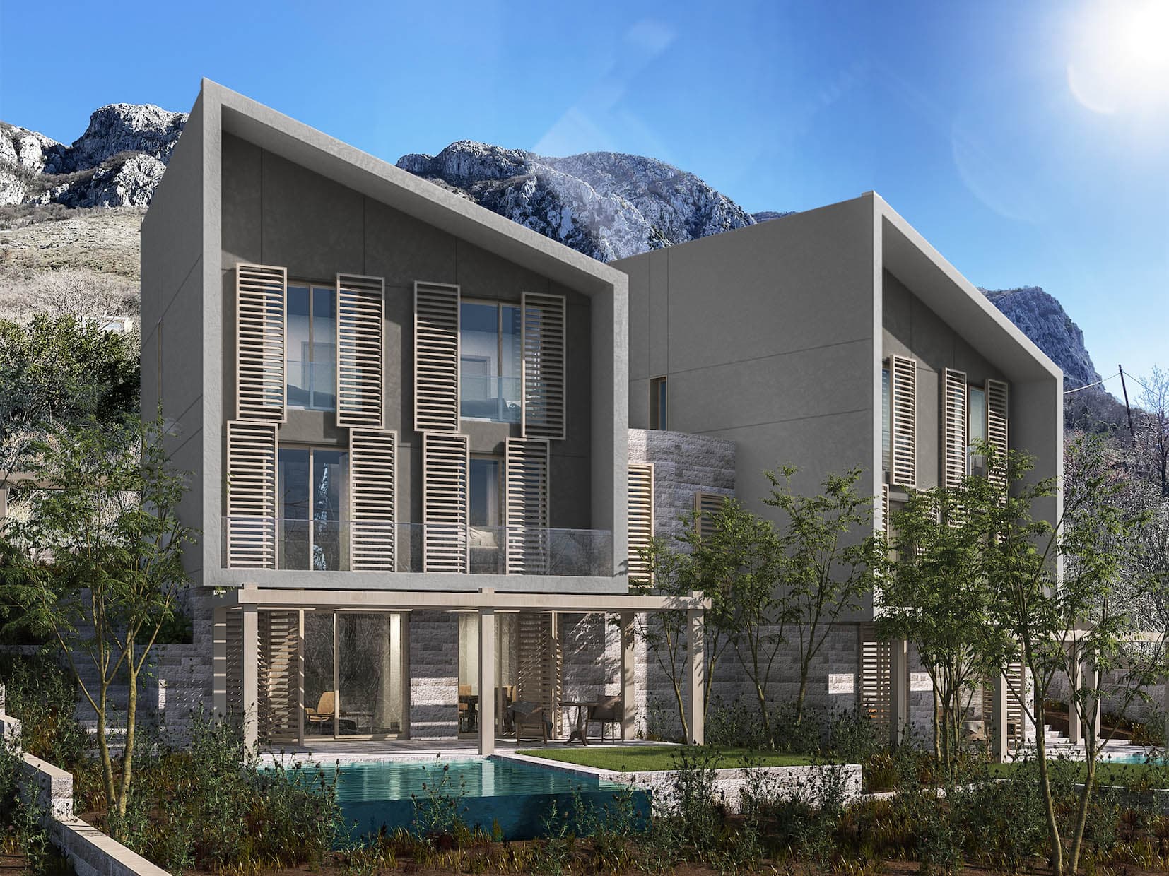 New Villas for Sale in Budva - Blizikuce