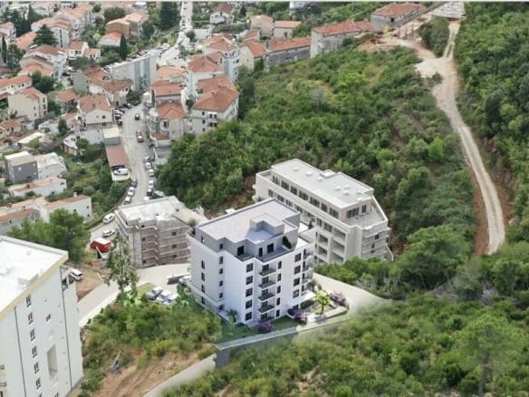 Neue Apartments zum Verkauf in Budva