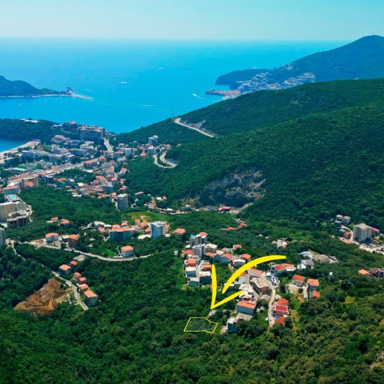 Grundstück zum Verkauf in Bečići