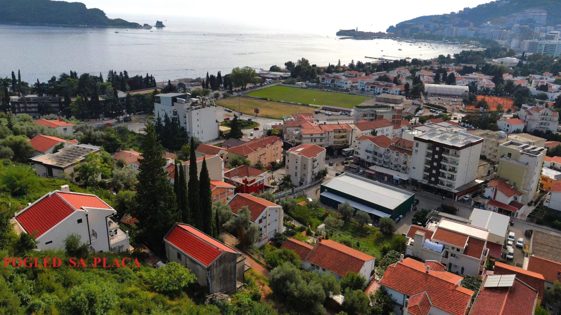 default land for sale in Budva